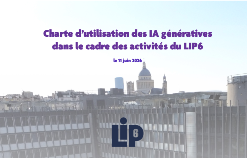 Le LIP6 publie sa charte relative à l'utilisation des IAG
